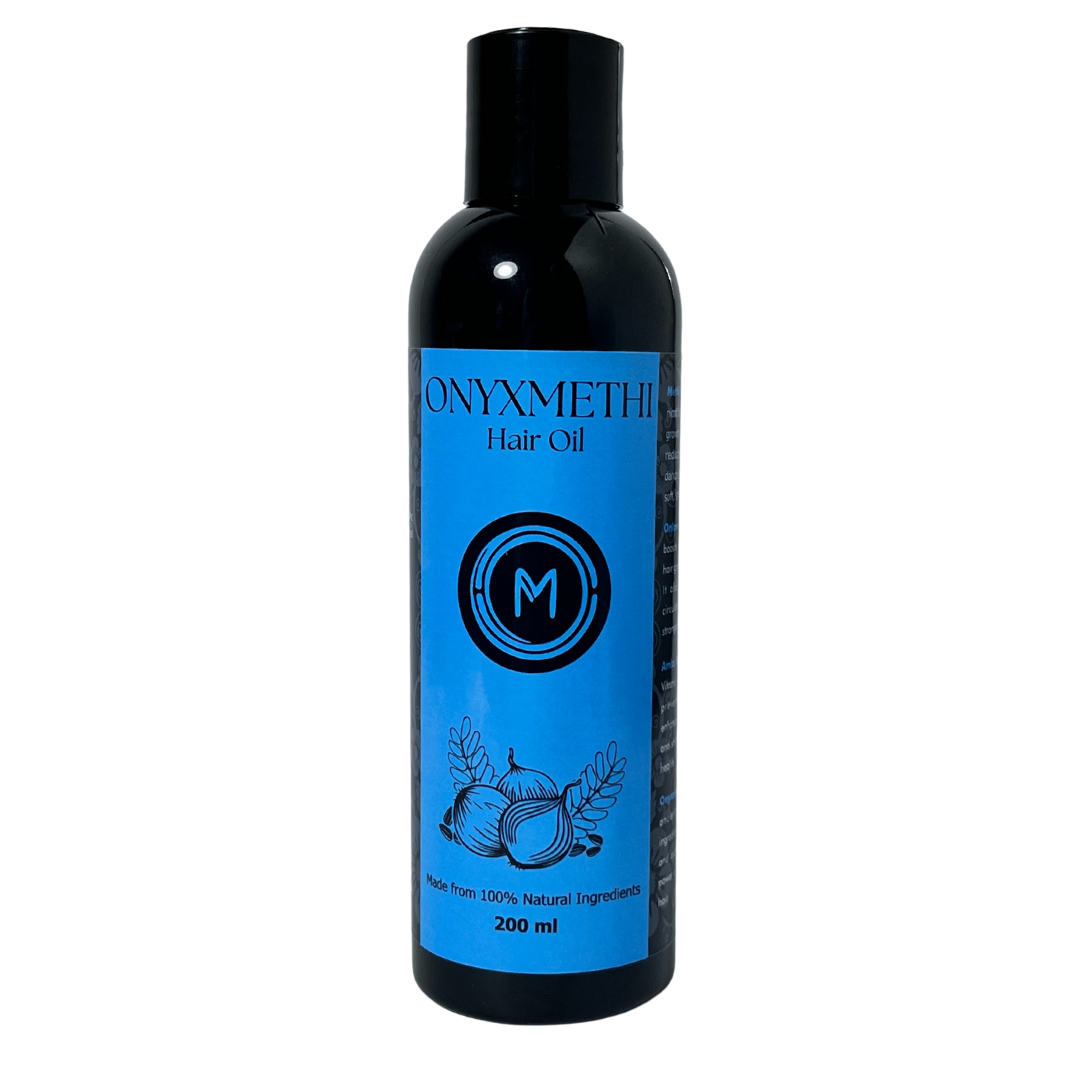 Onyxmethi Hair Oil - Organic Blend with Onion, Methi & Mustard Oil for Stronger, Healthier Hair