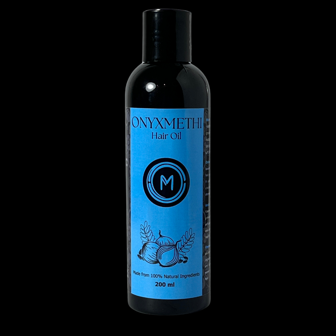 Onyxmethi Hair Oil - Organic Blend with Onion, Methi & Mustard Oil for Stronger, Healthier Hair